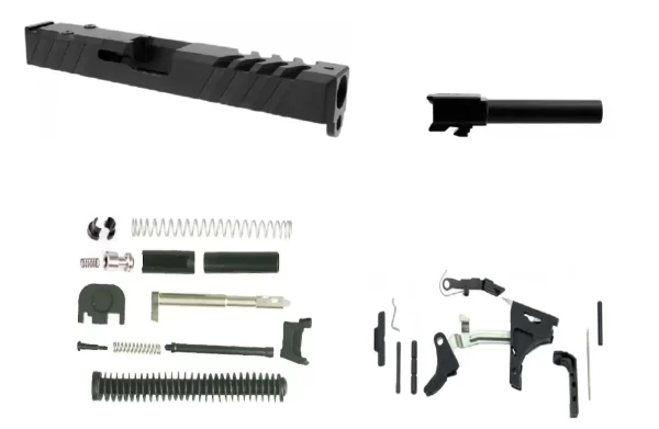 GLOCK 19 SLIDE | BARREL | UPPER PARTS SLIDE COMPLETION KIT | LOWER PARTS KIT